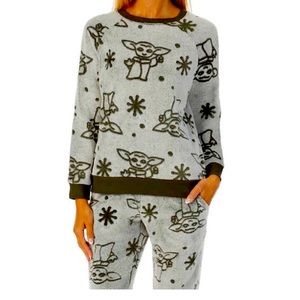 Star Wars baby yoda fleece pjs pajamas